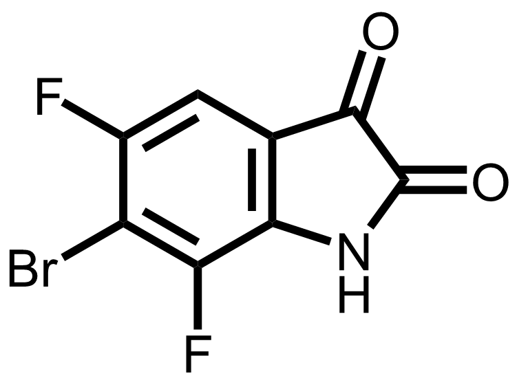 6-溴-5,7-二氟吲哚啉-2,3-二酮/1698027-85-8